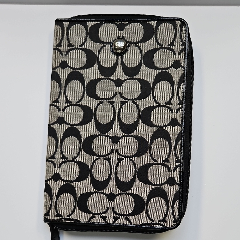Coach Black and Gray  Wallet